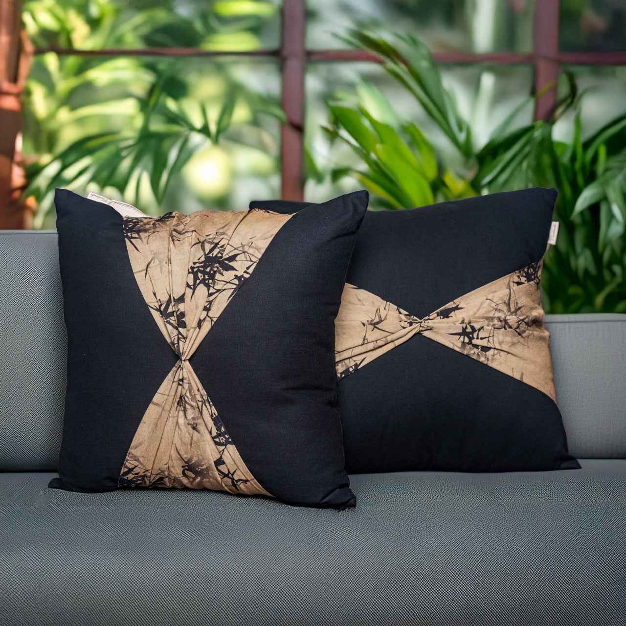 Bamboo Bow Tie (set of 2)