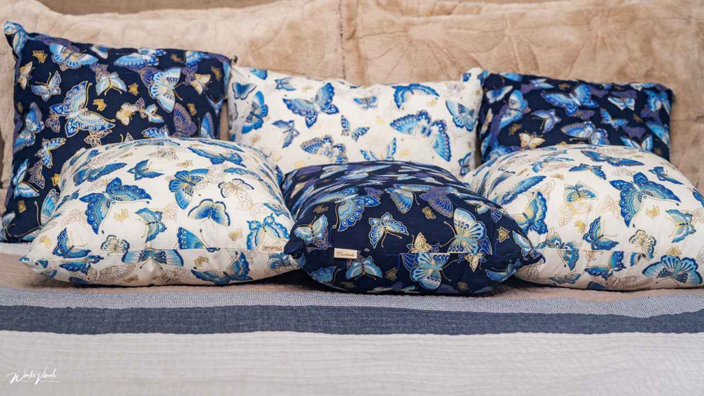 Japanese Butterfly Pillows